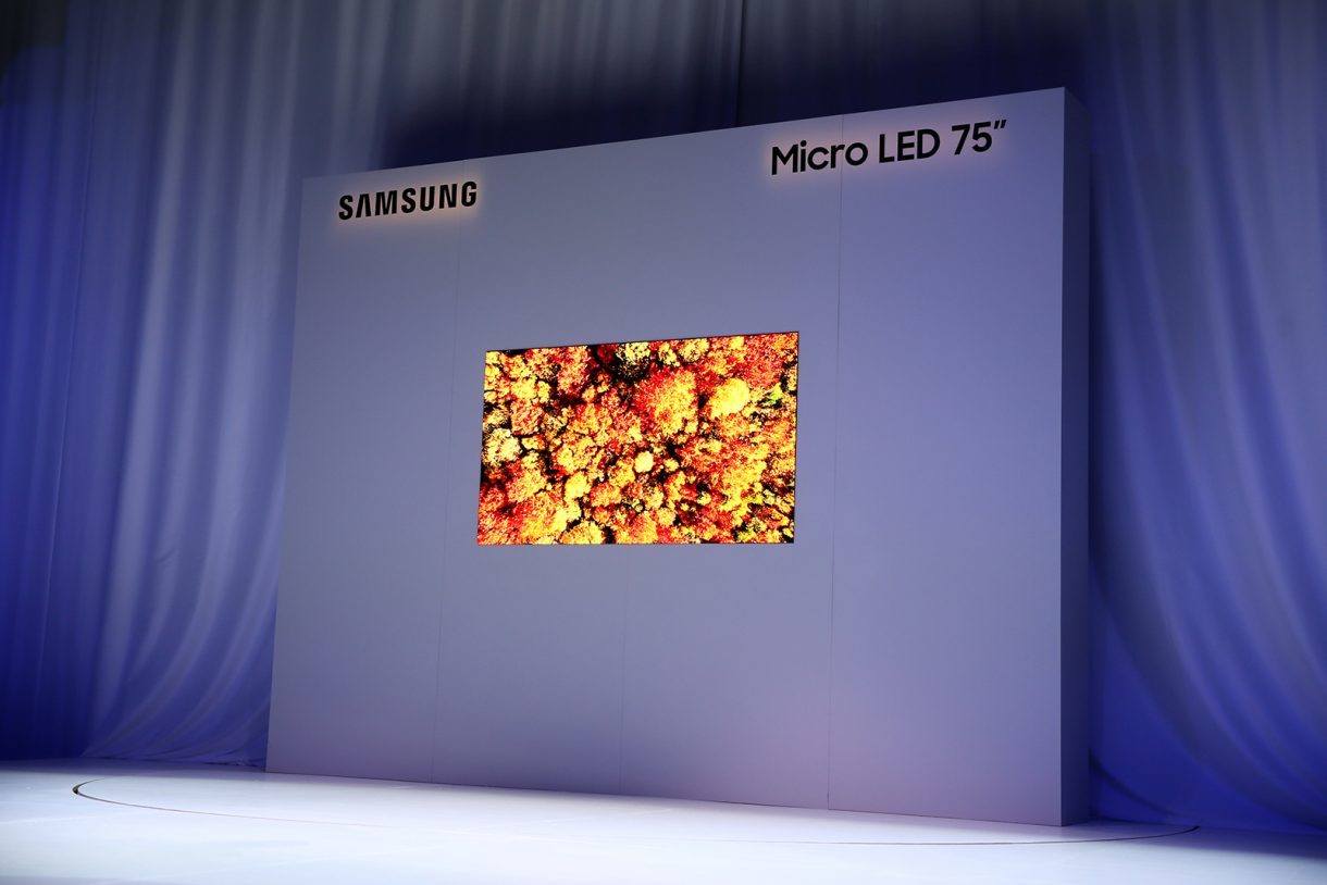 Samsung 75" MicroLED TV