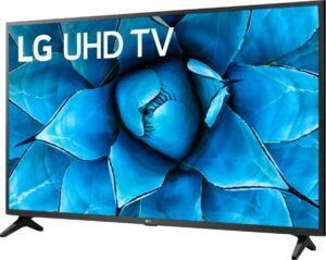 LG UN7300PUF angle view