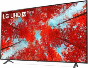 LG UQ9000 angle view