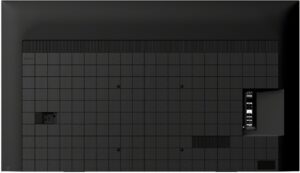 Sony Bravia 3 rear panel